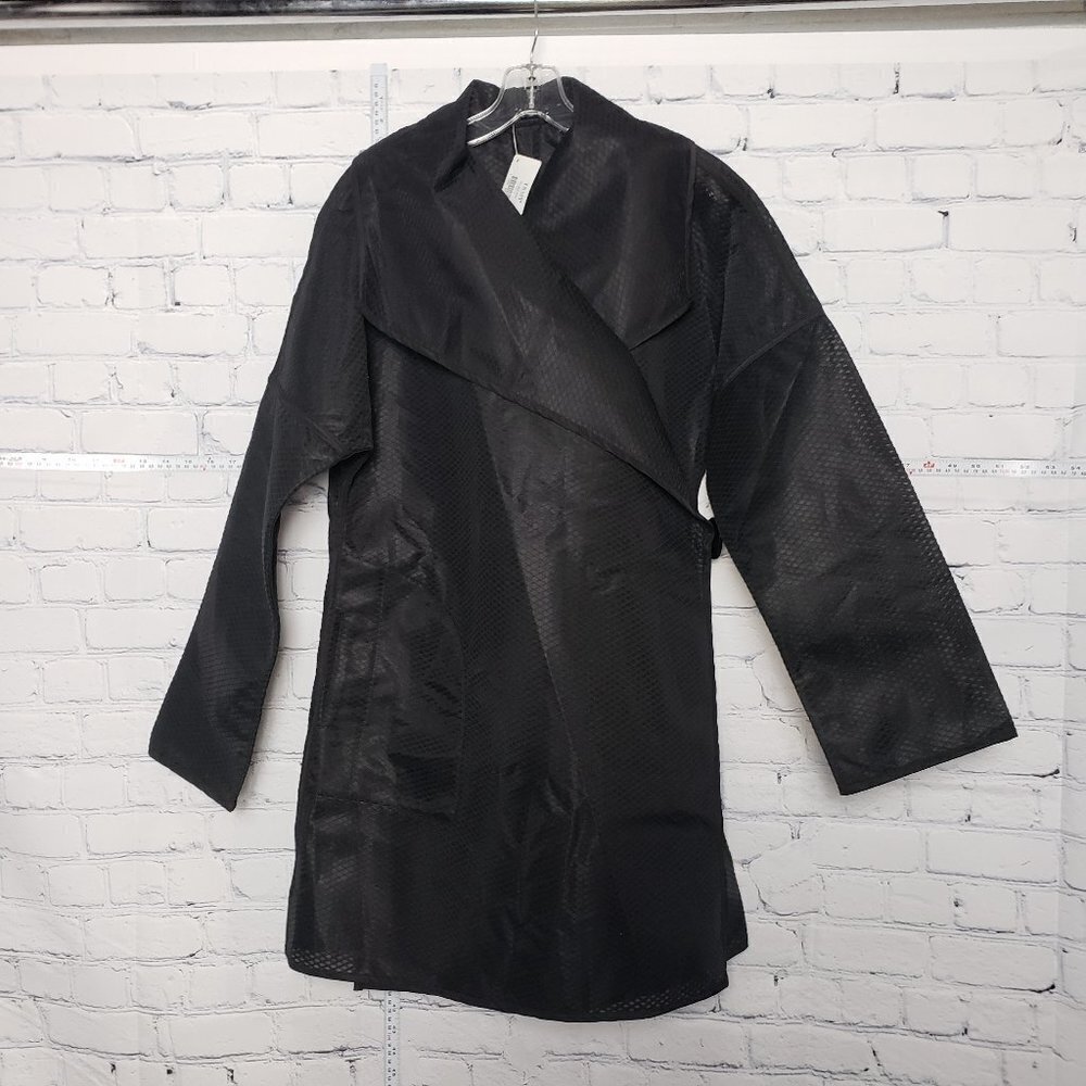 Mycra Pak Life Black Mesh Packable Foldable Mesh Jacket Coat Travel
